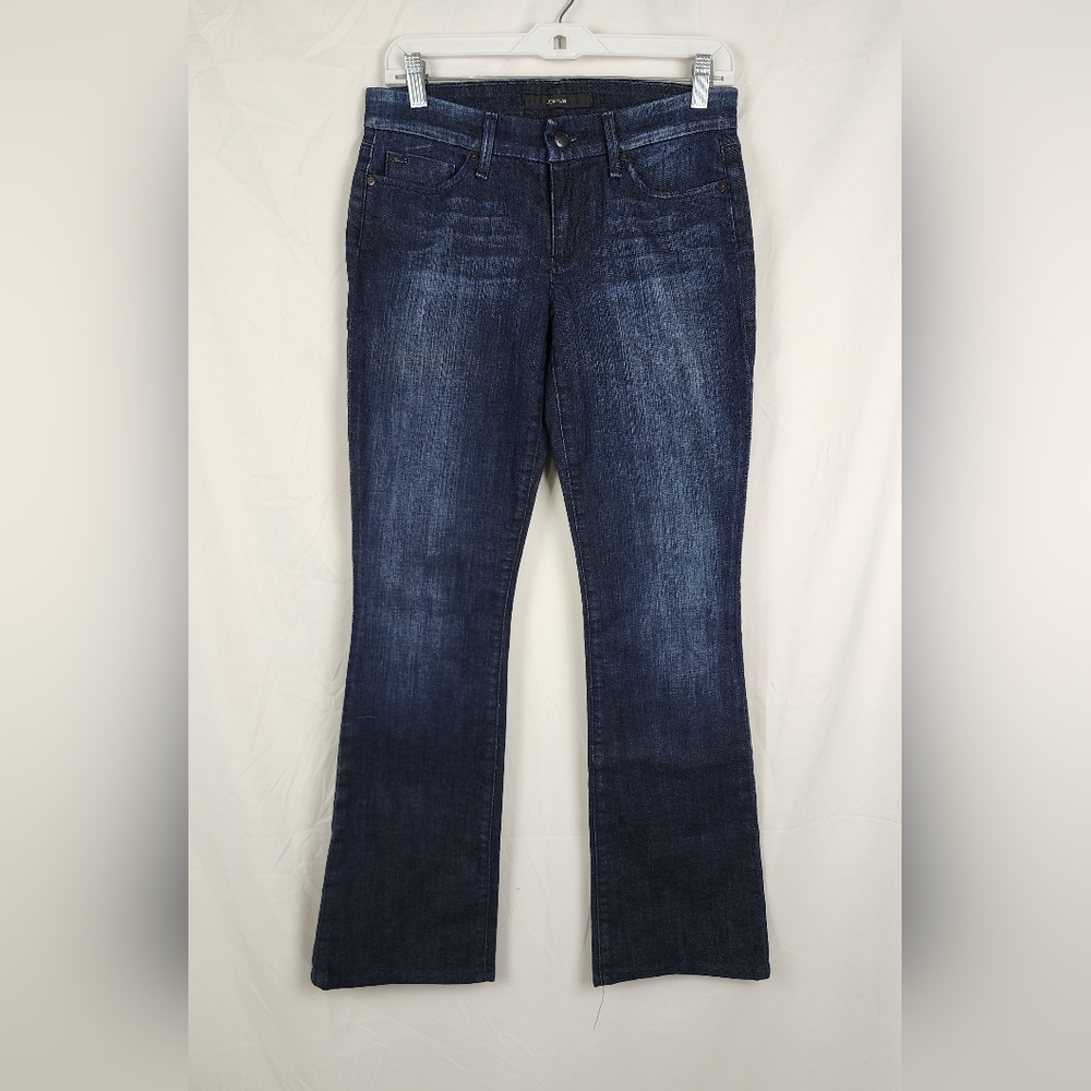 Joe's Jeans Honey Curvy Studded Pockets Bootcut Denim Jeans sz 27 Bling